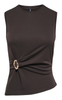 ONLY Top - Haze - Chocolate Torte Metallic