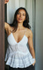 Neo Noir Top - Elvena S Voile - White