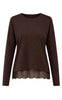 ONLY Bluse - Moster Lace - Chocolate Tone