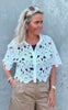 Tim og Simonsen Skjorte - Cherry Lace - White