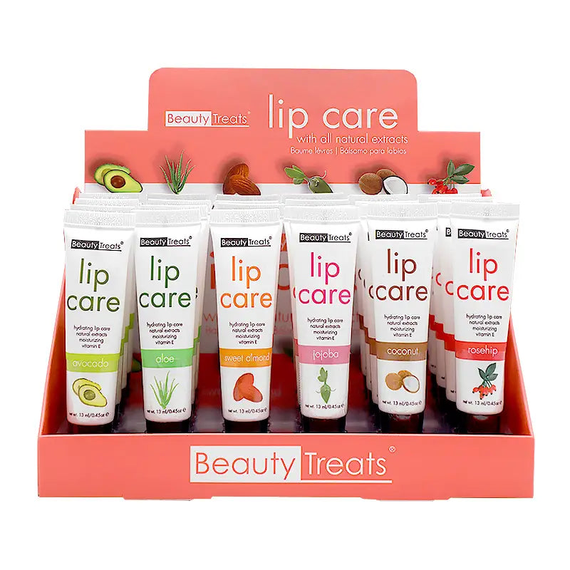 BEAUTY TREATS- LIP CARE BALM- 24PCS