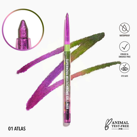 MOIRA - SUPERNOVA MULTICHROME GEL LINER (8 NEW SHADES)