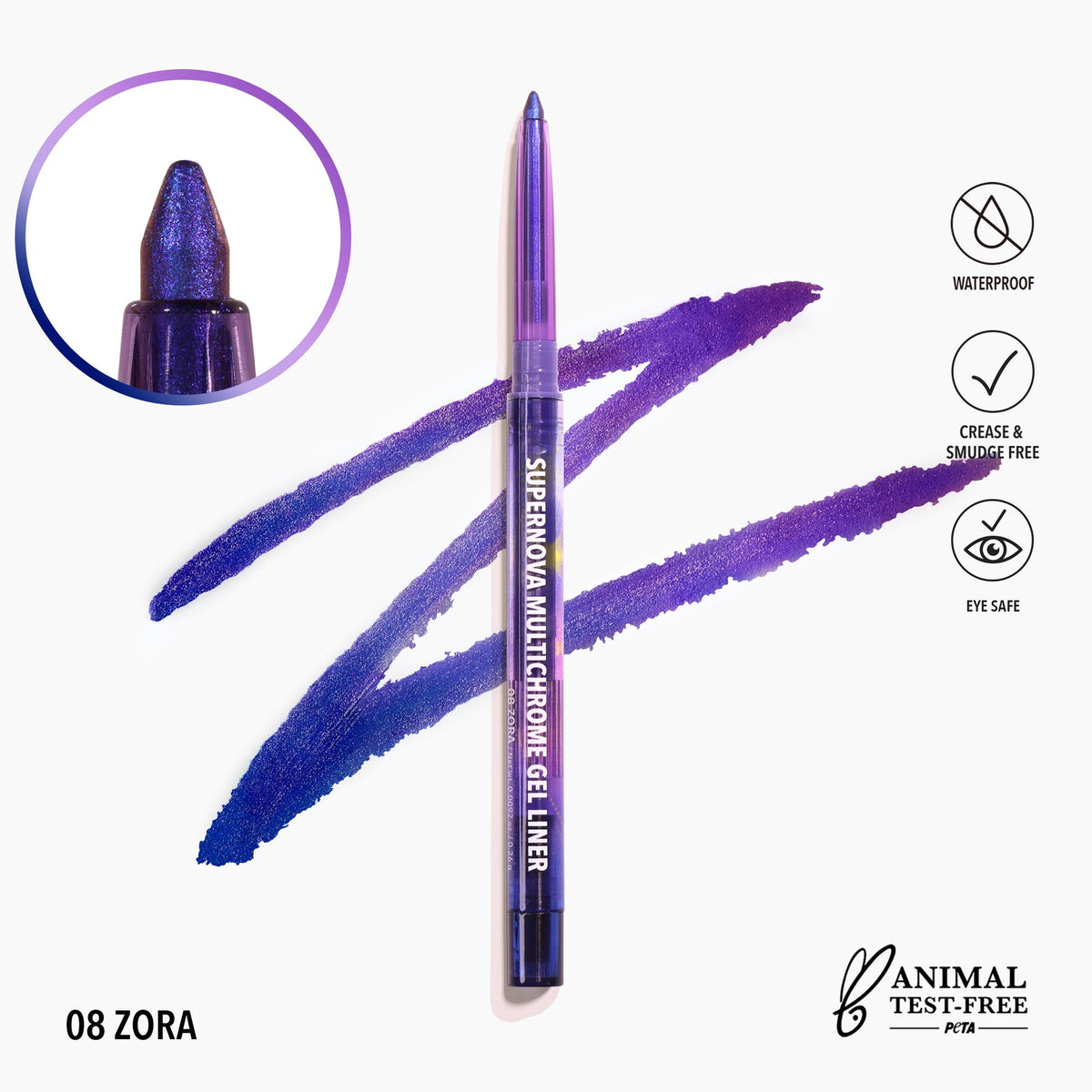 MOIRA - SUPERNOVA MULTICHROME GEL LINER (8 NEW SHADES)