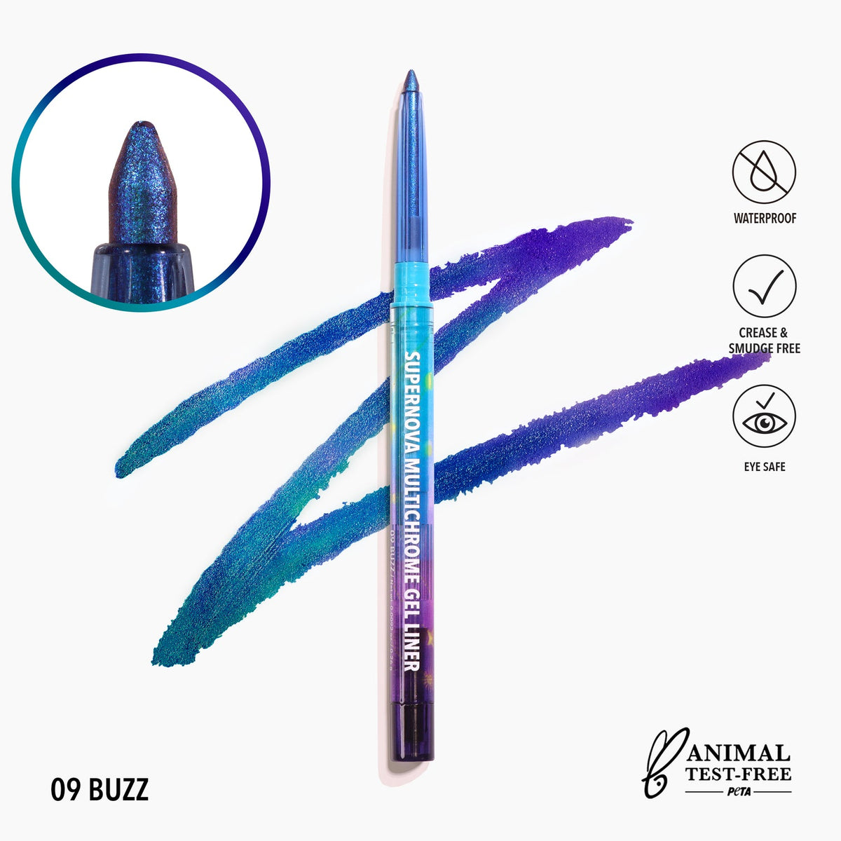 MOIRA - SUPERNOVA MULTICHROME GEL LINER (8 NEW SHADES)