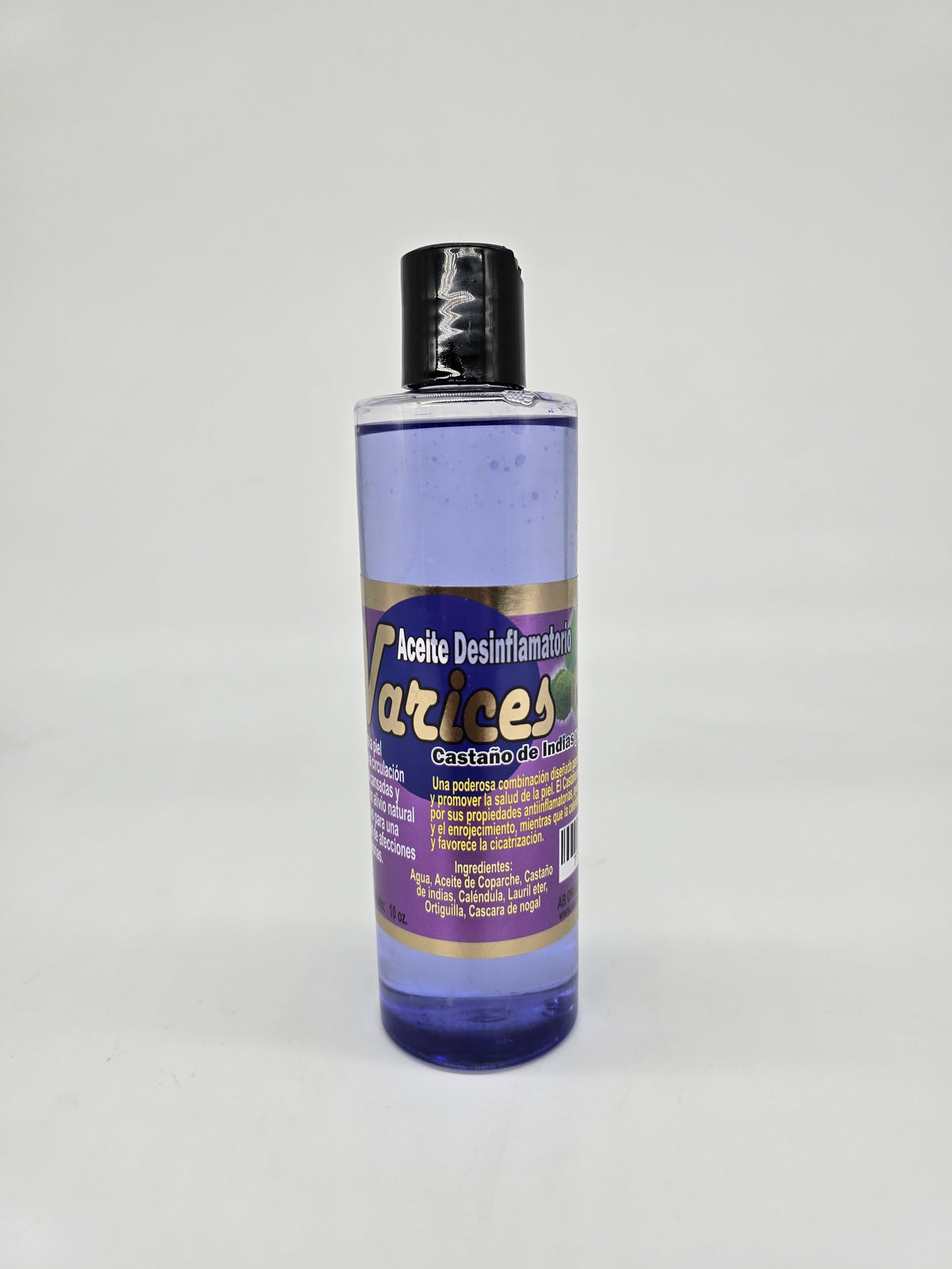 ACEITE DESINFLAMATORIO- VARICES/ CASTANO DE INDIAS Y CALENDULA- 1PC