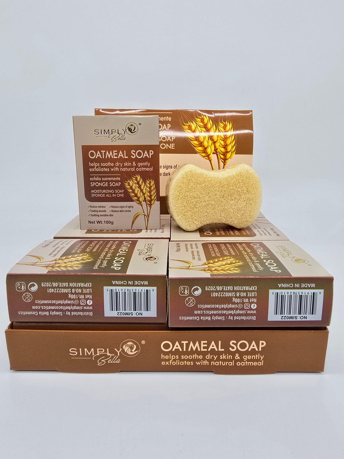 NEW SOAPS - SIMPLY BELLA - LUXURY SOAP COLLECTION - (12PCS)