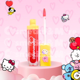 THE CREME SHOP- HELLO KITTY X BT21 -LIP GLOSS ( 1PC)