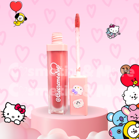 THE CREME SHOP- HELLO KITTY X BT21 -LIP GLOSS ( 1PC)