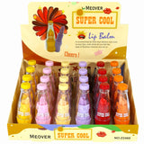 MEOVER- SUPER COOL SODA- LIP BALM- DISPLAY(24PCS)