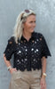 Tim og Simonsen Skjorte - Cherry Lace - Black