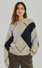 Freequent Strik - Grslulu Argyle - Oyster Grey Mel w. Iris Mel.