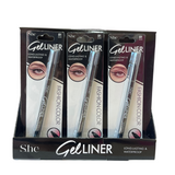 SH.E MAKEUP - DELINEADOR EN GEL - LARGA DURACIÓN - DISPLAY 24PC