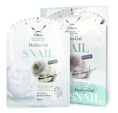 ESFOLIO- HYDRO GEL SNAIL FACE MASK- 1 BOX OF 8 SHEET MASK