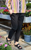 Black Colour Bukser - Beate Cigarette - Black