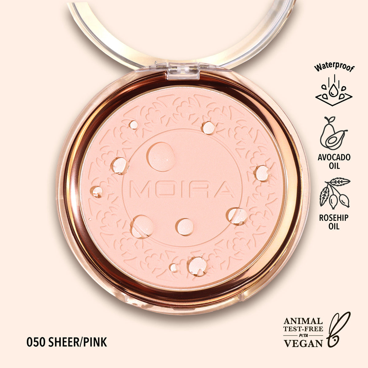 MOIRA - SOFT FOCUS WATERPROOF SETTING POWDER (NEW SHADES)