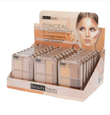 BEAUTY TREATS - CONCEAL AND CORRECT CONCEALER CREAMS (DISPLAY 24PCS)