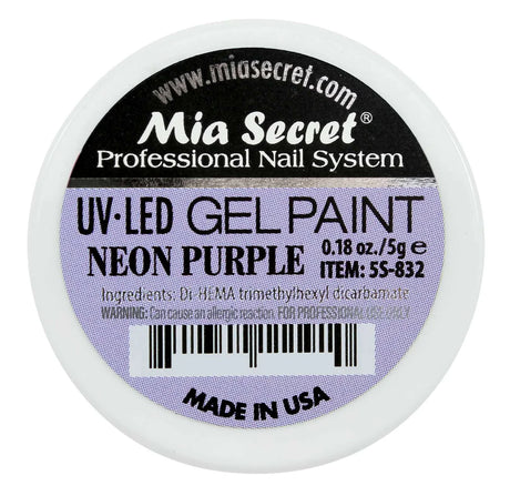 MIA SECRET- UV-LED GEL PAINT- 1PC