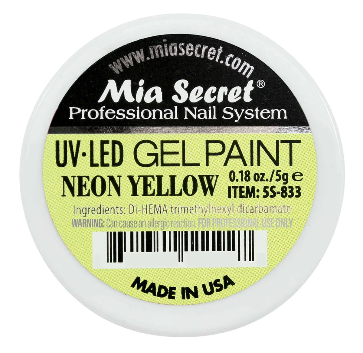 MIA SECRET- UV-LED GEL PAINT- 1PC