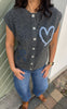 Freequent Vest - Nomas - Light Char Mel w Vint Indi Mel.