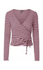 Pieces Bluse - Layla - Tawny Port Pink Tulle