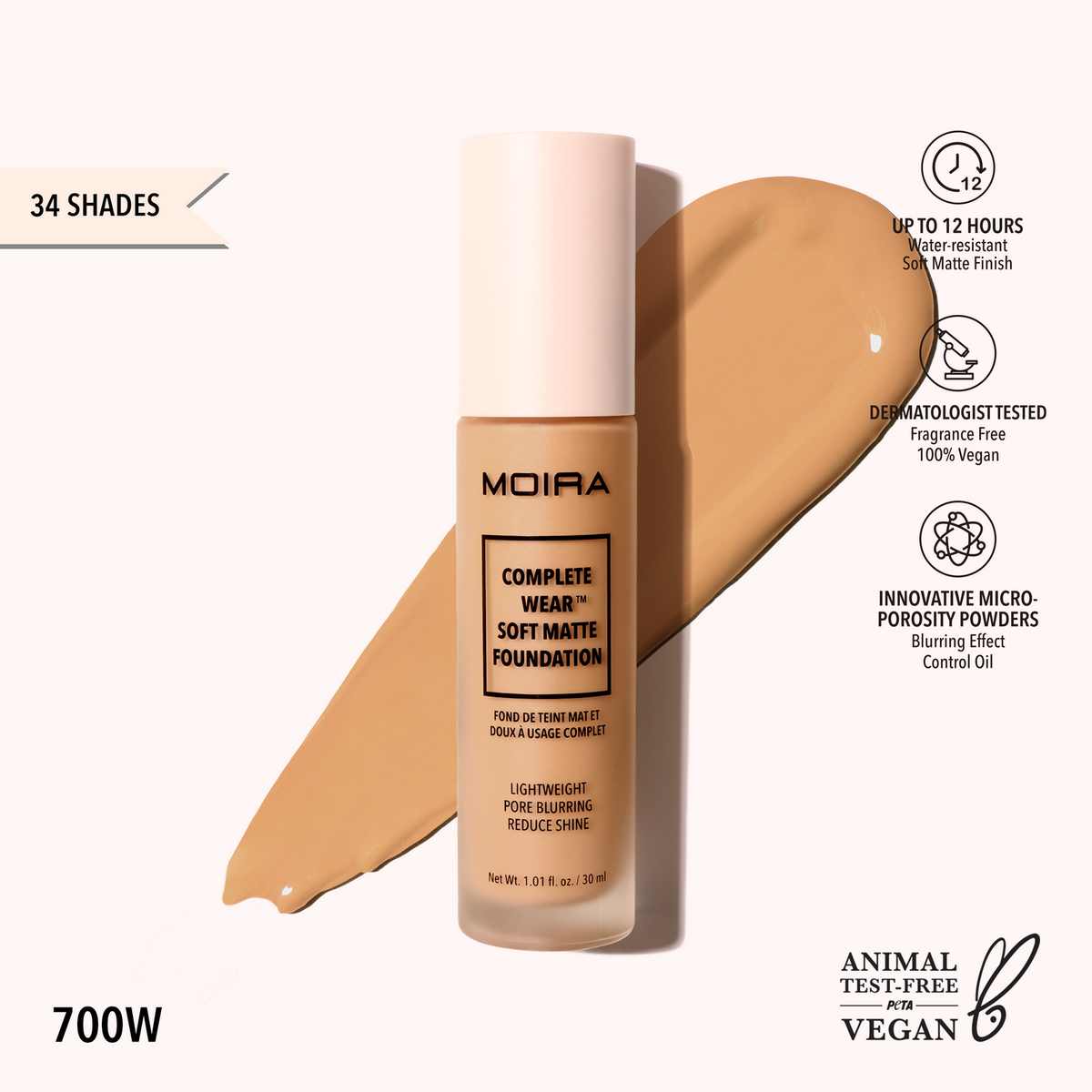 MOIRA - COMPLETE WEAR™ SOFT MATTE FOUNDATION