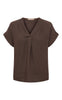 Marta Du Chateau Bluse - Bellissima - Mocca