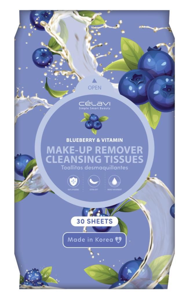 CELAVI - CLEANSING WIPES - 6PCS ( NEW FLAVORS)