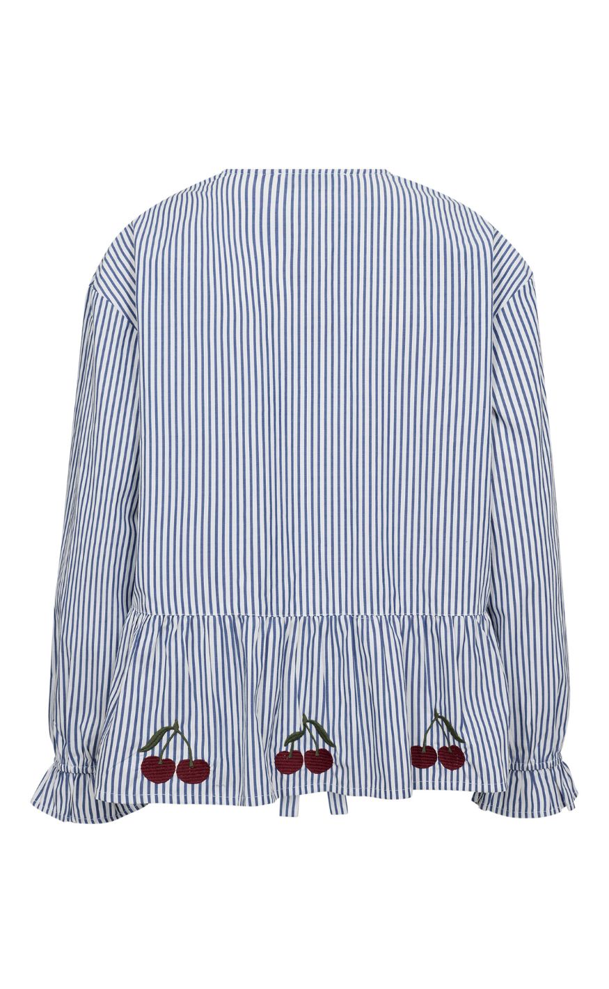 A-View Bluse - Alize - Blue/White Stribe
