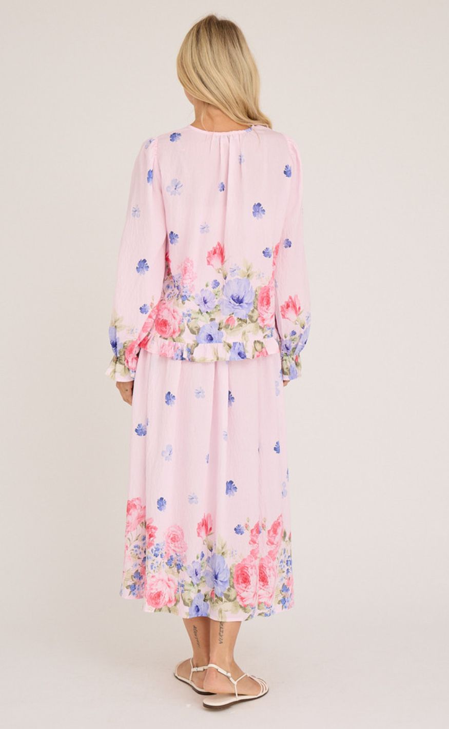 A-View Bluse - Fleur - Rose/Pink