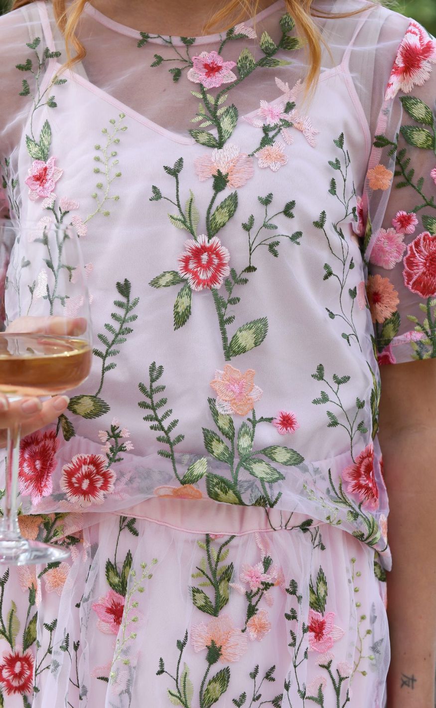 A-View Bluse - Fuschia - Rose/Pink