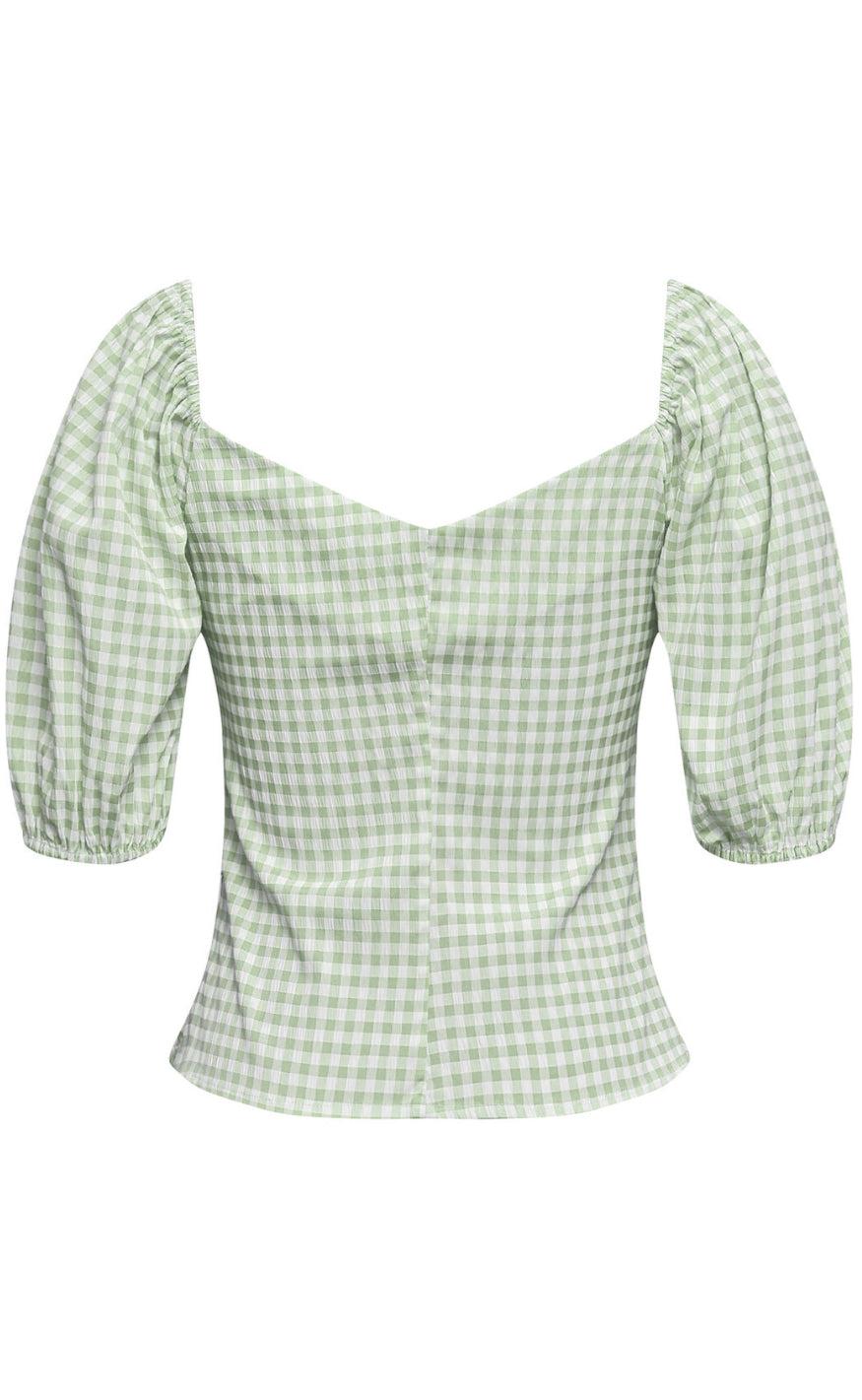 A-View Bluse - Sam - Mint