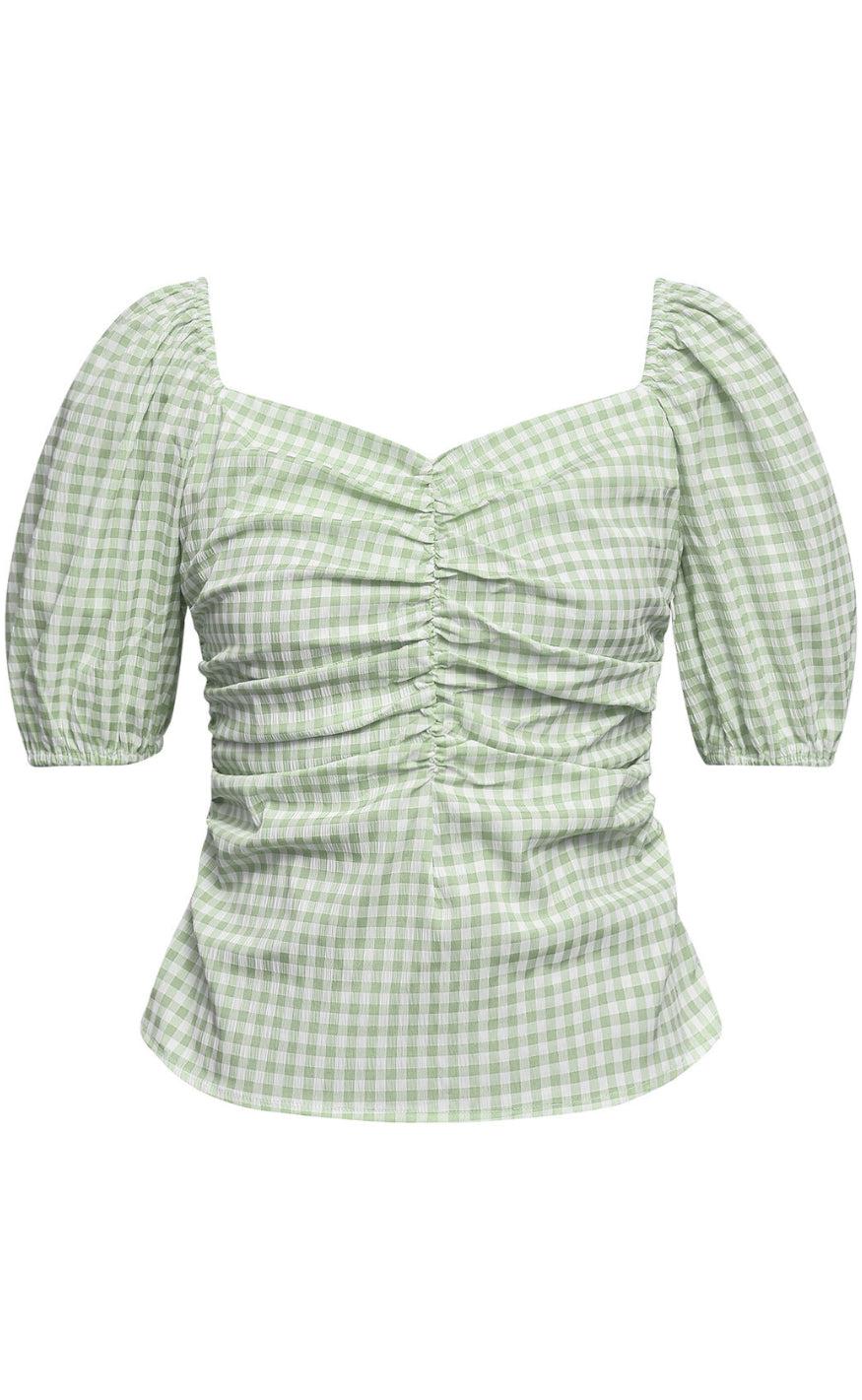A-View Bluse - Sam - Mint