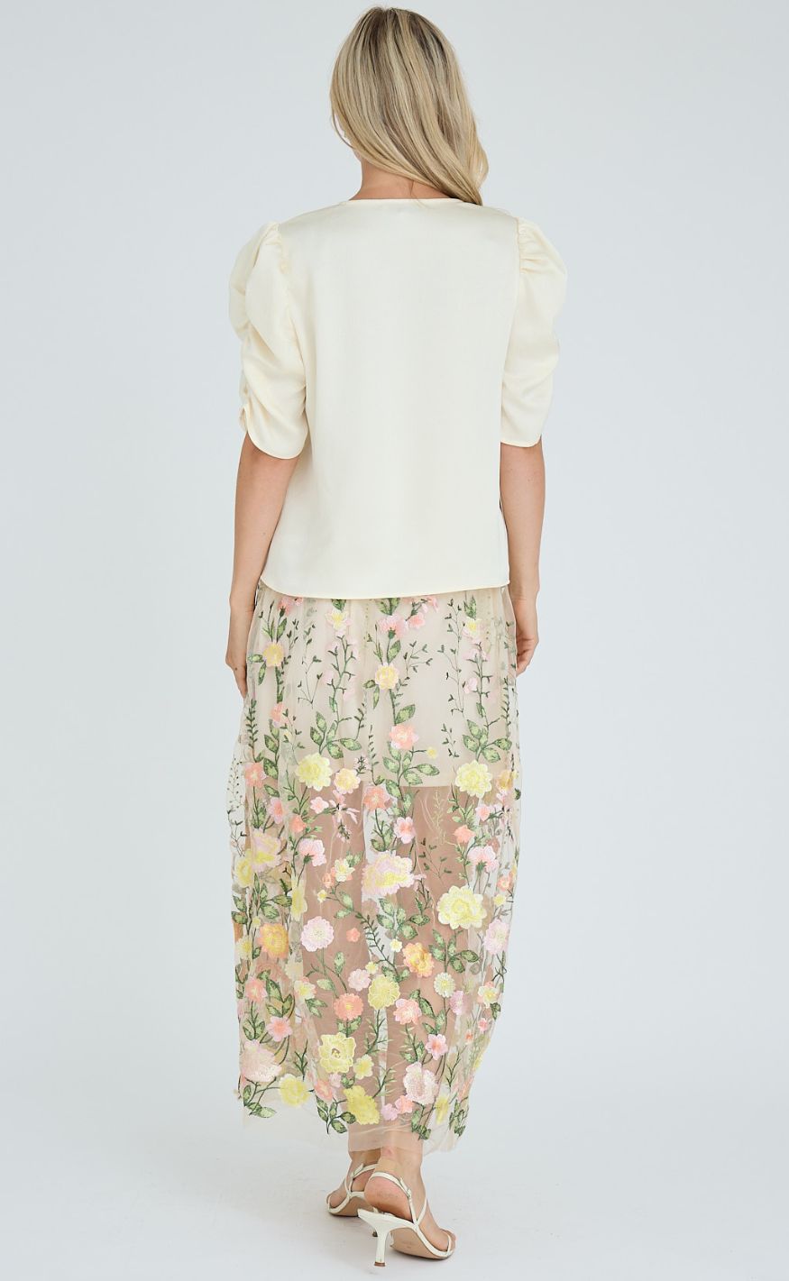 A-View Bluse - Sindrella - Pale Yellow