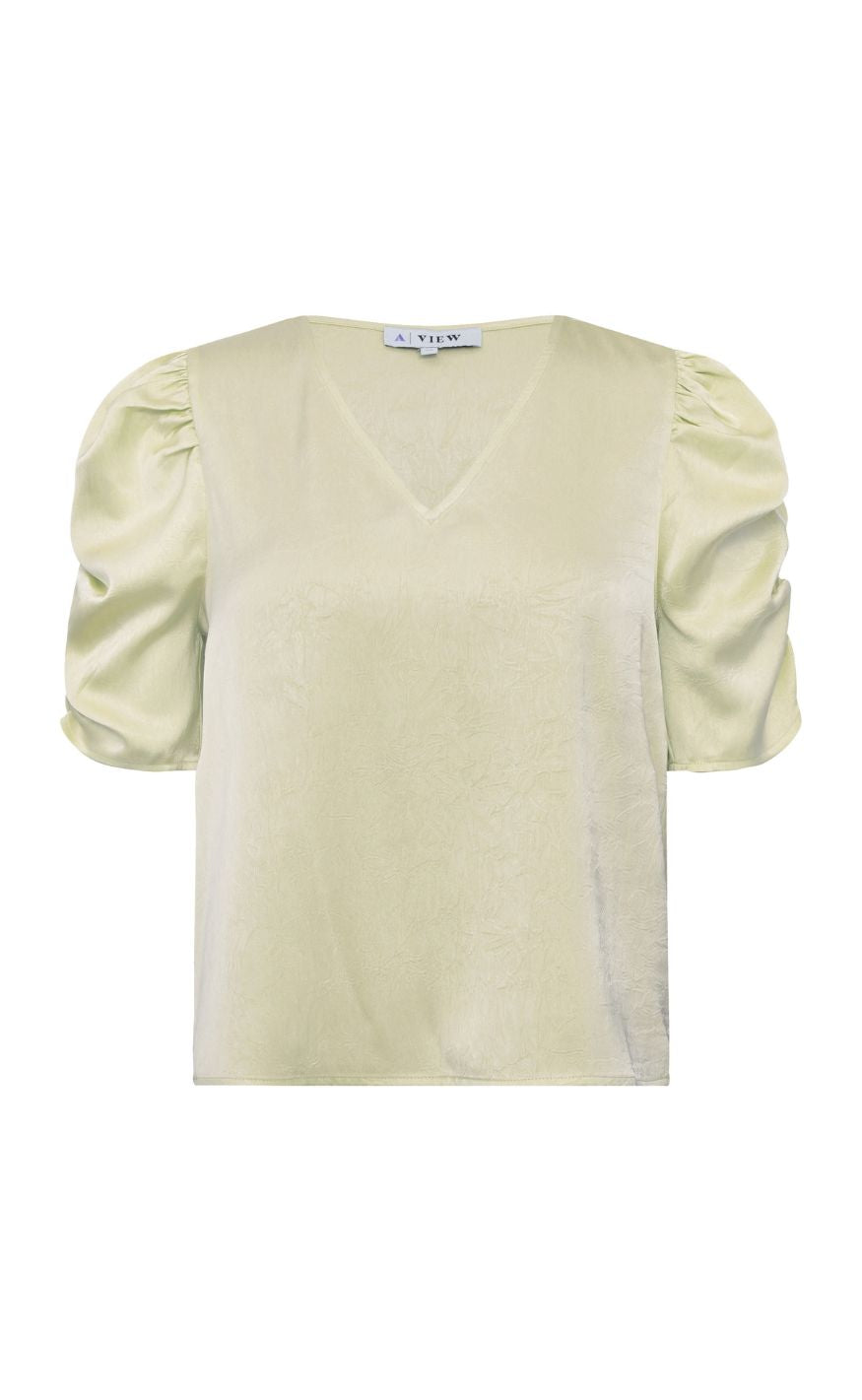 A-View Bluse - Sindrella - Pale Yellow