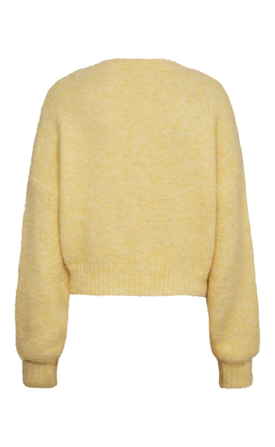 A-View Cardigan - Soft - Pale Yellow