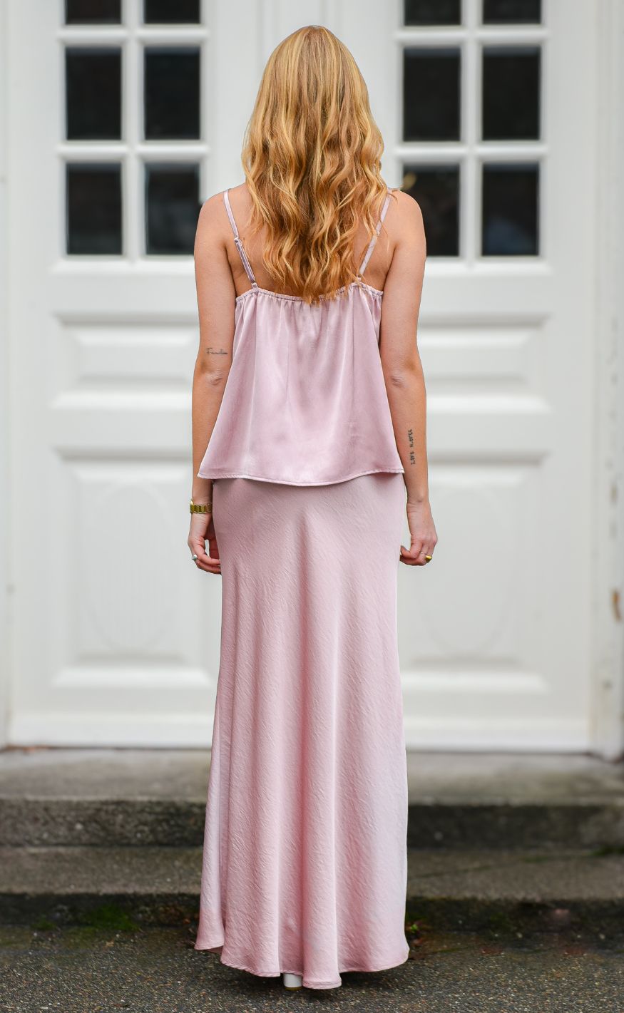 A-View Nederdel - Carrie - Pale Rose