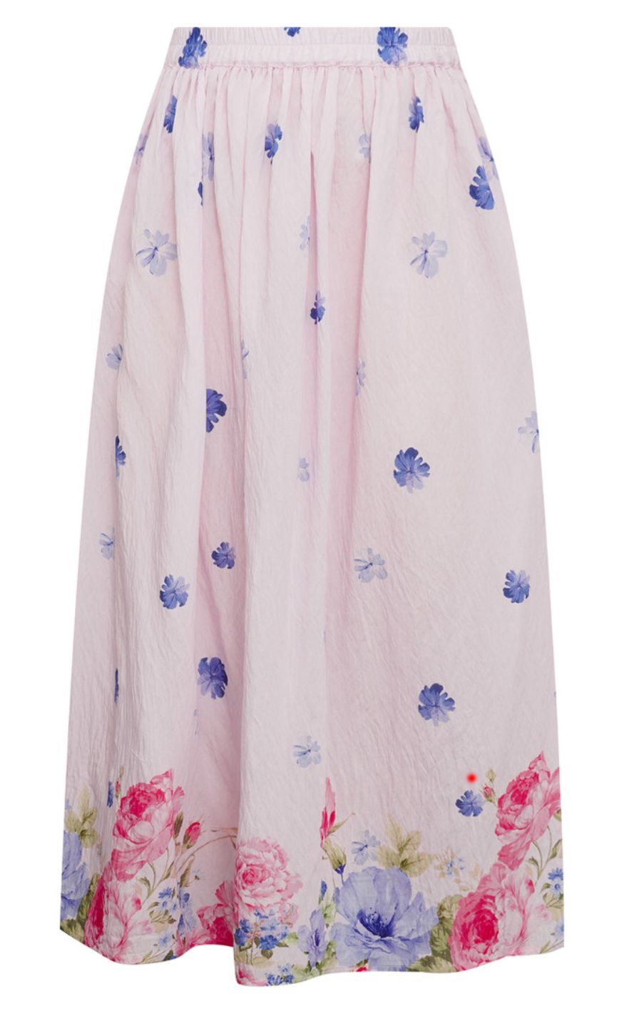 A-View Nederdel - Fleur - Rose/Pink