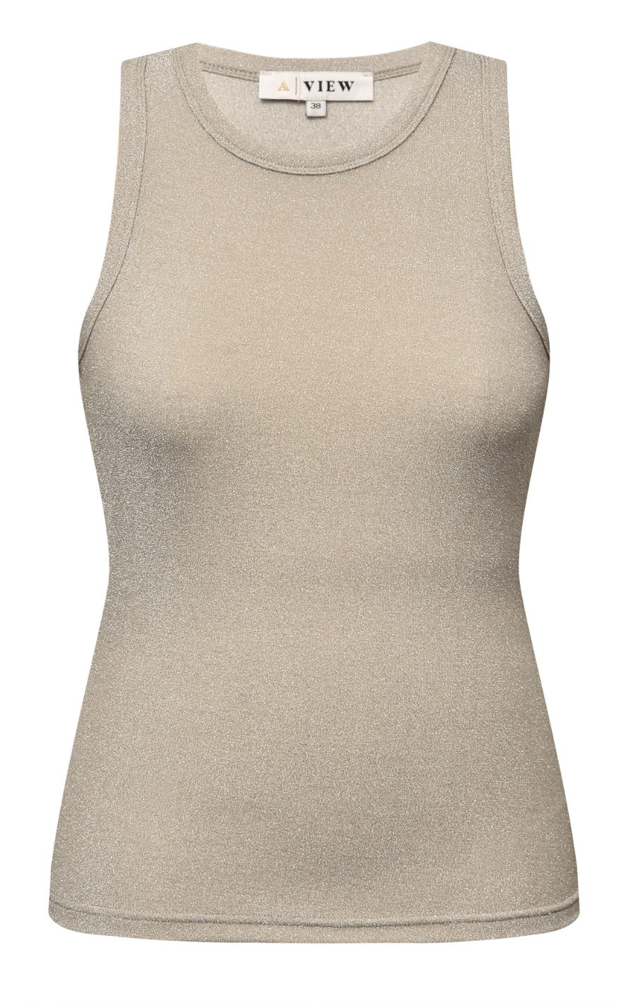 A-View Top - Eva Tank - Champagne