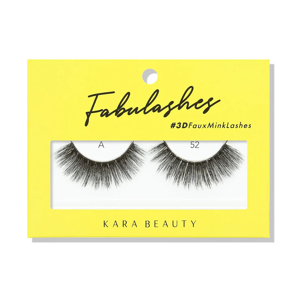 KARA BEAUTY- FABULASHES- FAUX MINK LASHES- 6PCS