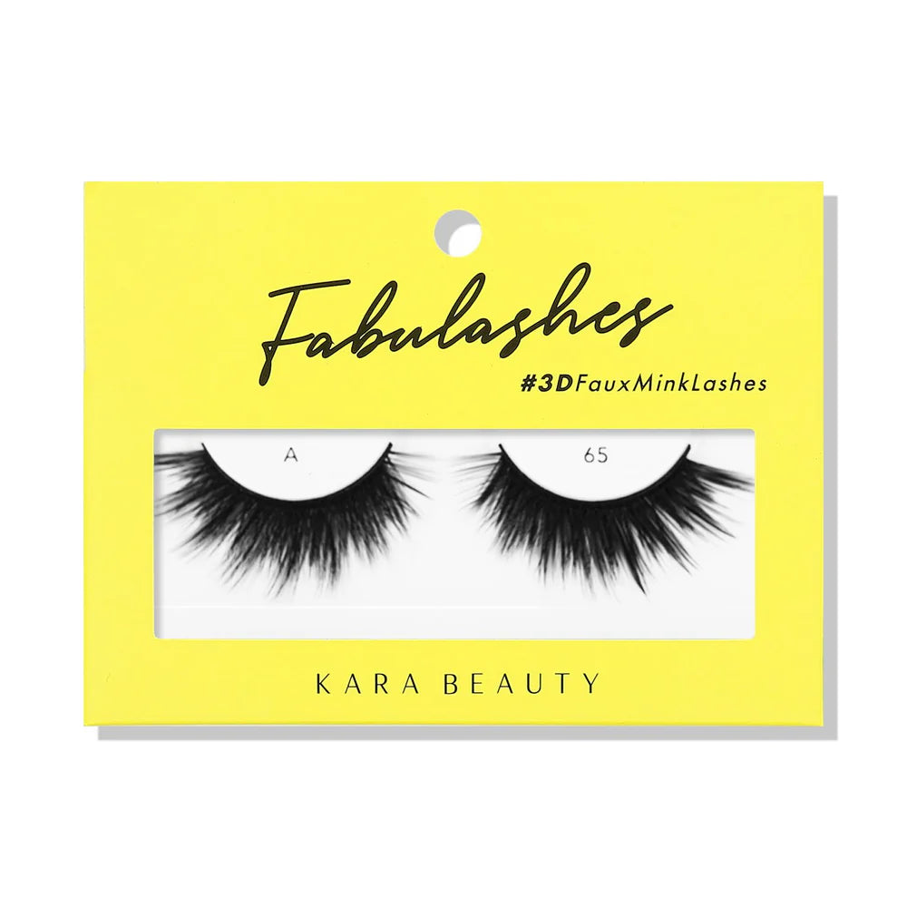 KARA BEAUTY- FABULASHES- FAUX MINK LASHES- 6PCS