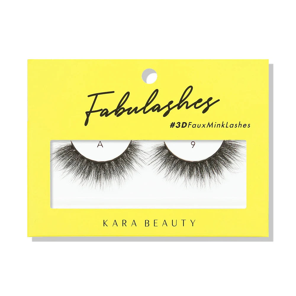 KARA BEAUTY- FABULASHES- FAUX MINK LASHES- 6PCS