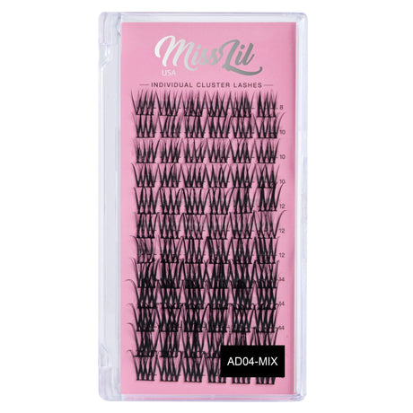 MISS LIL- INDIVIDUAL CLUSTER- LASHES- 3PCS