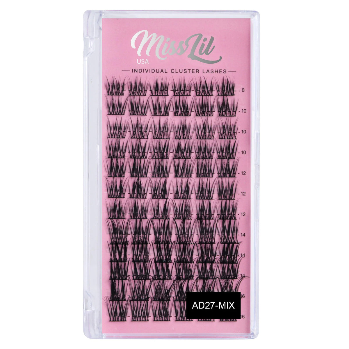MISS LIL- INDIVIDUAL CLUSTER- LASHES- 3PCS