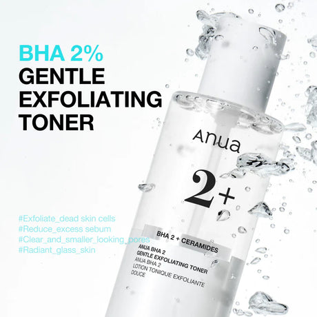 ANUA - BHA 2 GENTLE EXFOLIATING TONER - (1PC)