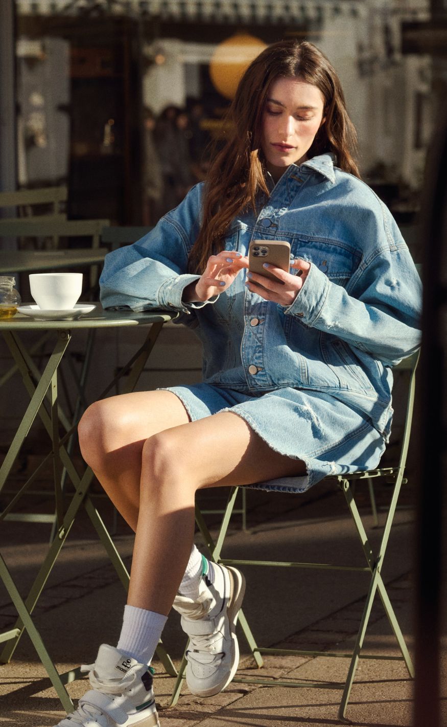 BALL Original Shorts - Serre - Light Blue Denim