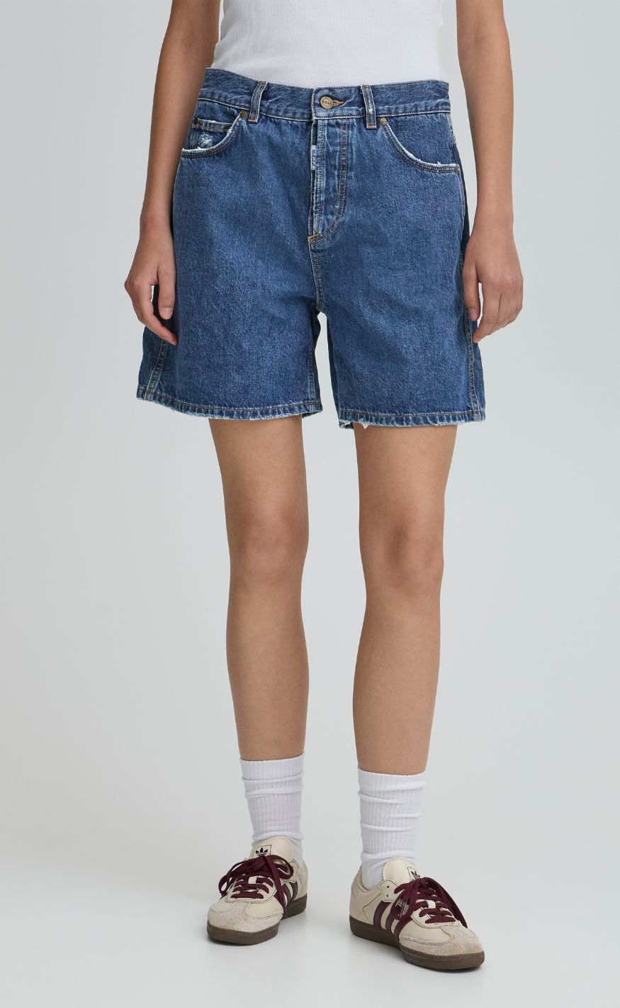 BALL Original Shorts - Serre - Medium Blue Wash