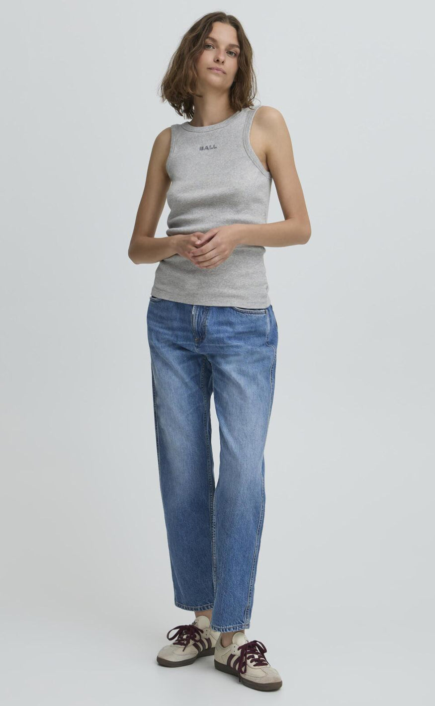 BALL Original Top - Tobelli DN - Medium Grey Melange