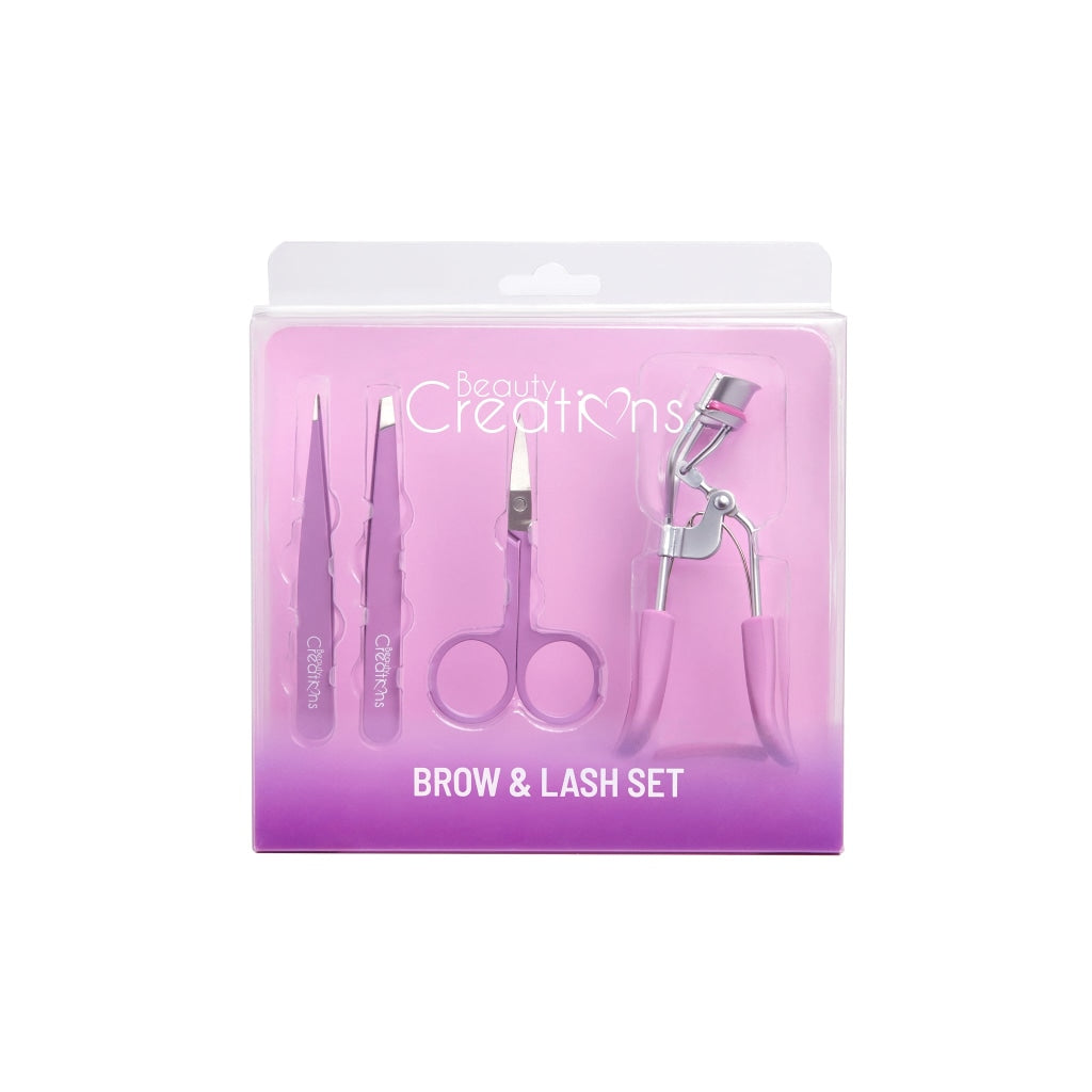 BEAUTY CREATIONS - SET DE CEJAS Y PESTAÑAS - 3 PIEZAS