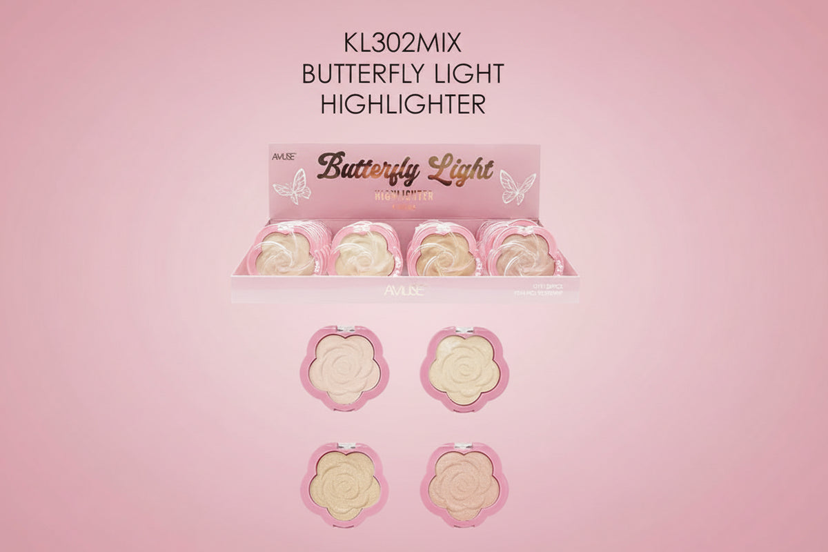 AMUSE- BUTTERFLY LIGHT- HIGHLIGHTER-24PCS