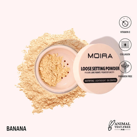 MOIRA - POLVO FIJADOR SUELTO - 3 UDS
